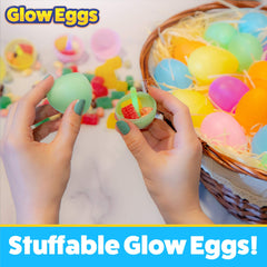 PartySticks waterproof floating glow toys work in pools or baths