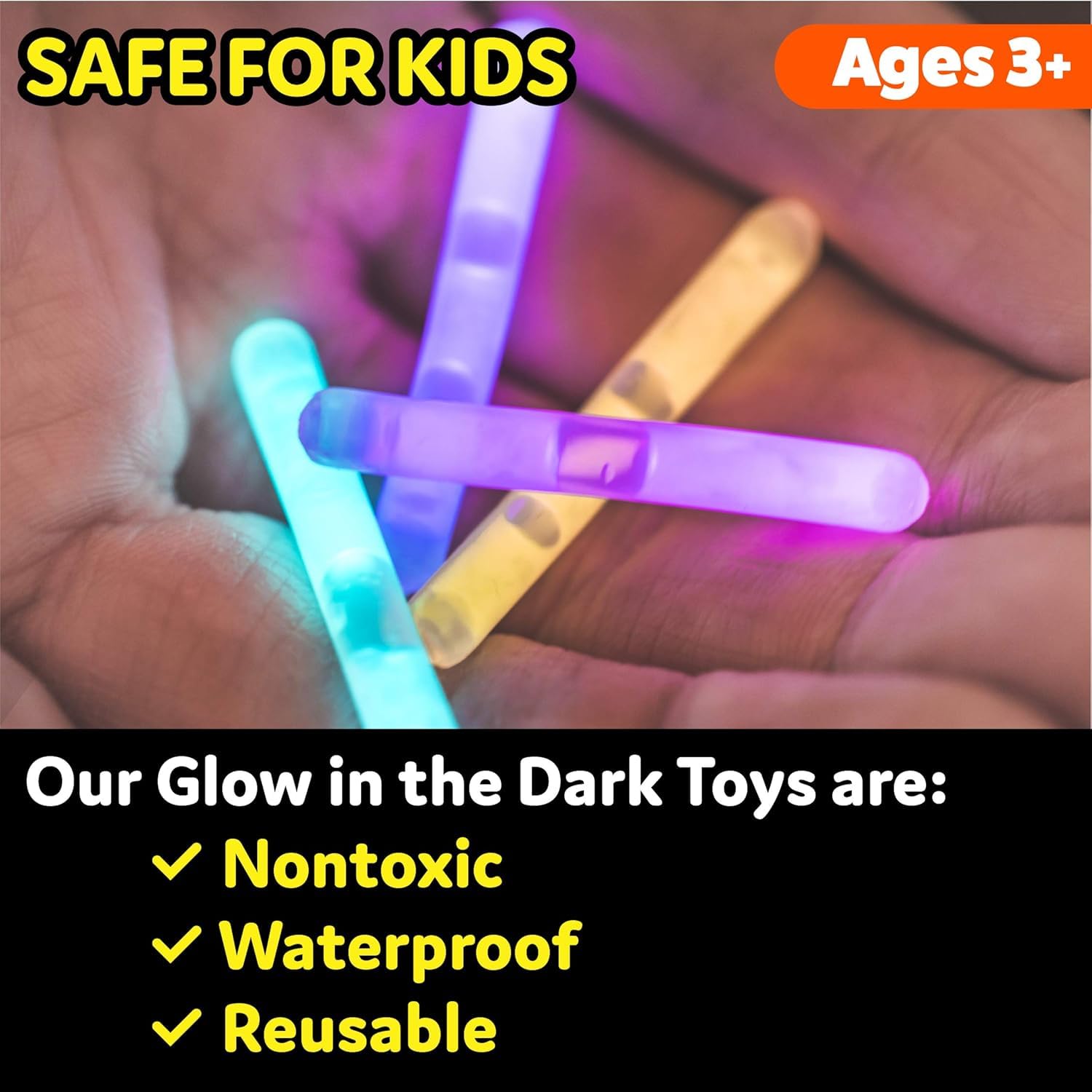 PartySticks glow sticks pack ideal for prizes and goodie bags.