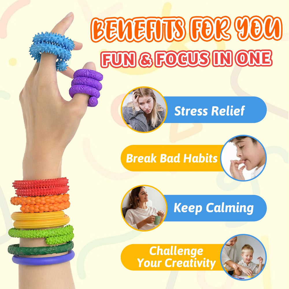 Party Tonight travel-friendly fidget sticks offer silent, discreet entertainment on buses or planes.