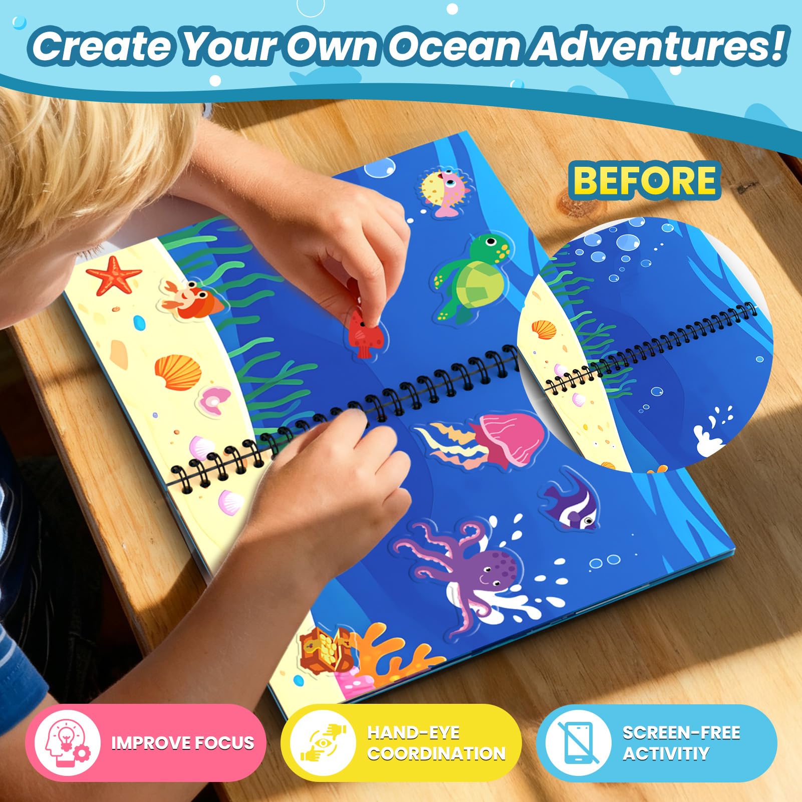 PARTYWIND travel activities for kids during flights and trips.