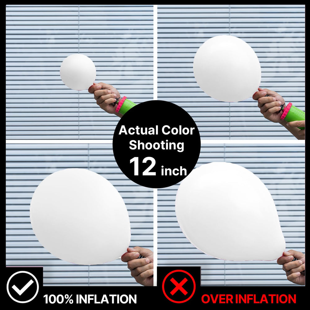 PartyWoo 10 inch white balloon versatile for filler accents