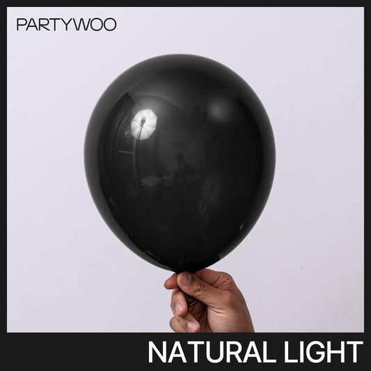 PartyWoo 36-inch matte black balloon for bold focal decor.