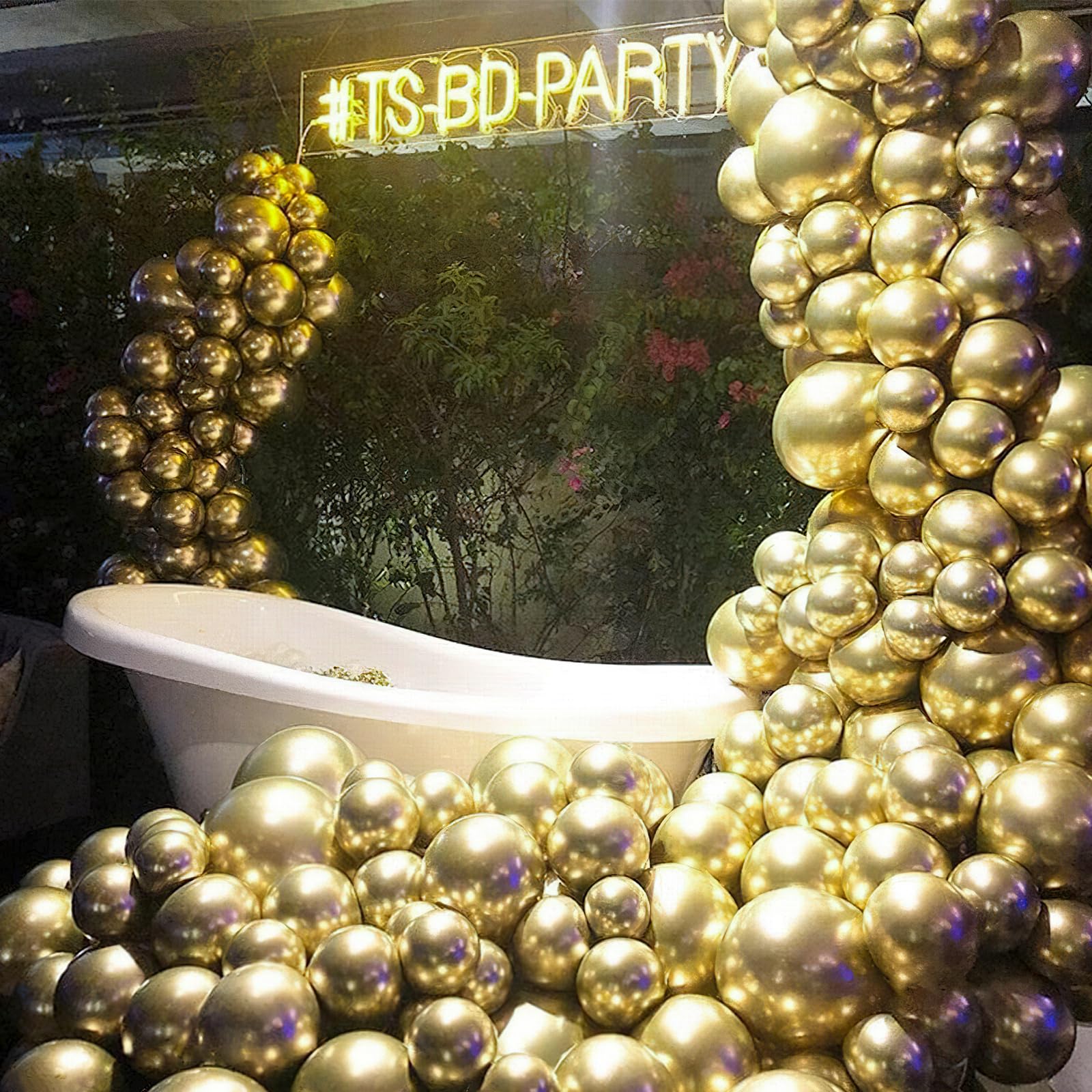 PartyWoo 72-hour air-filled balloons for long-lasting decor