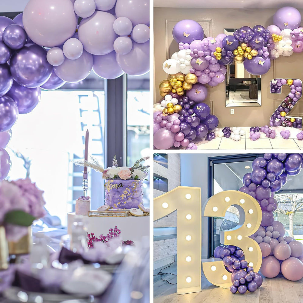 PartyWoo air-filled balloons stay full up to 72 hours