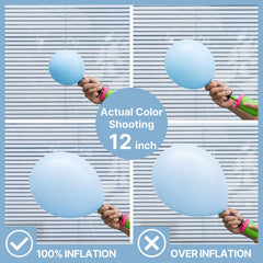 PartyWoo air-filled balloons stay full up to 72 hours for events