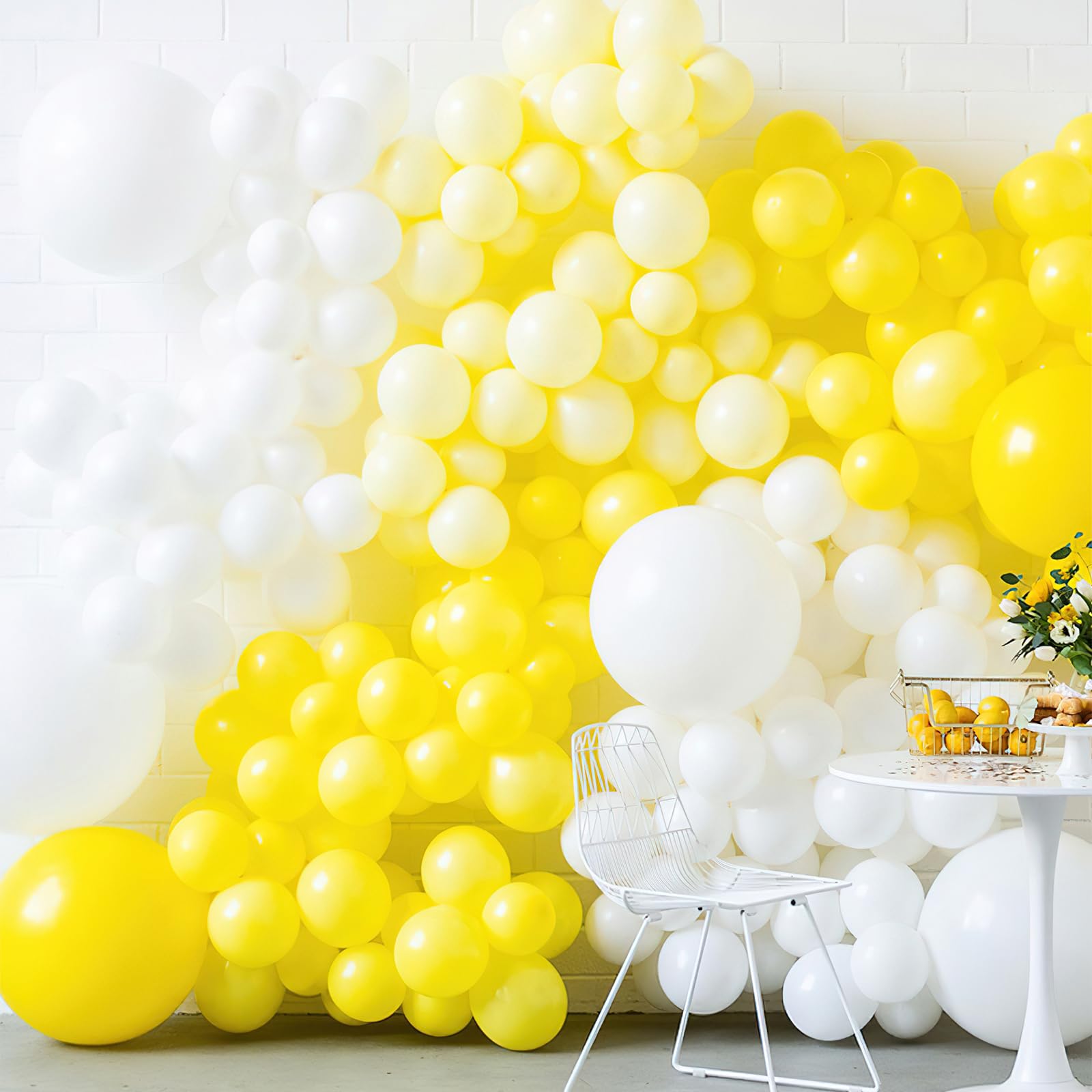 PartyWoo 50 piece set creates arches, garlands, photo spots