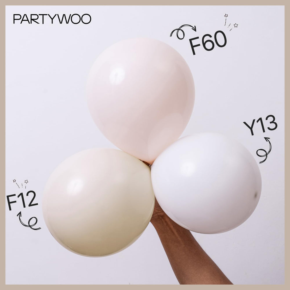 PartyWoo balloon arch decoration setup for weddings and events