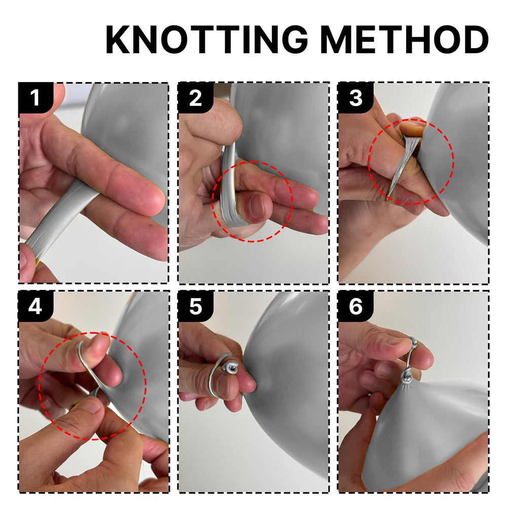 PartyWoo balloon arch and garland setup in white for elegant celebrations.