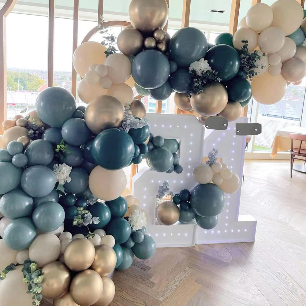 PartyWoo balloon garland arch idea kit for festive decorations.
