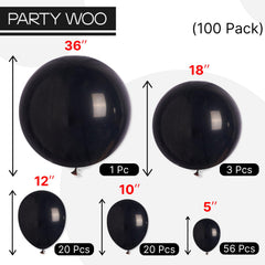 PartyWoo balloon garland setup showing easy assembly and cohesion