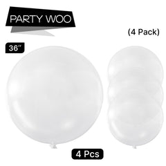 PartyWoo balloon ribbons included for instant decor accents