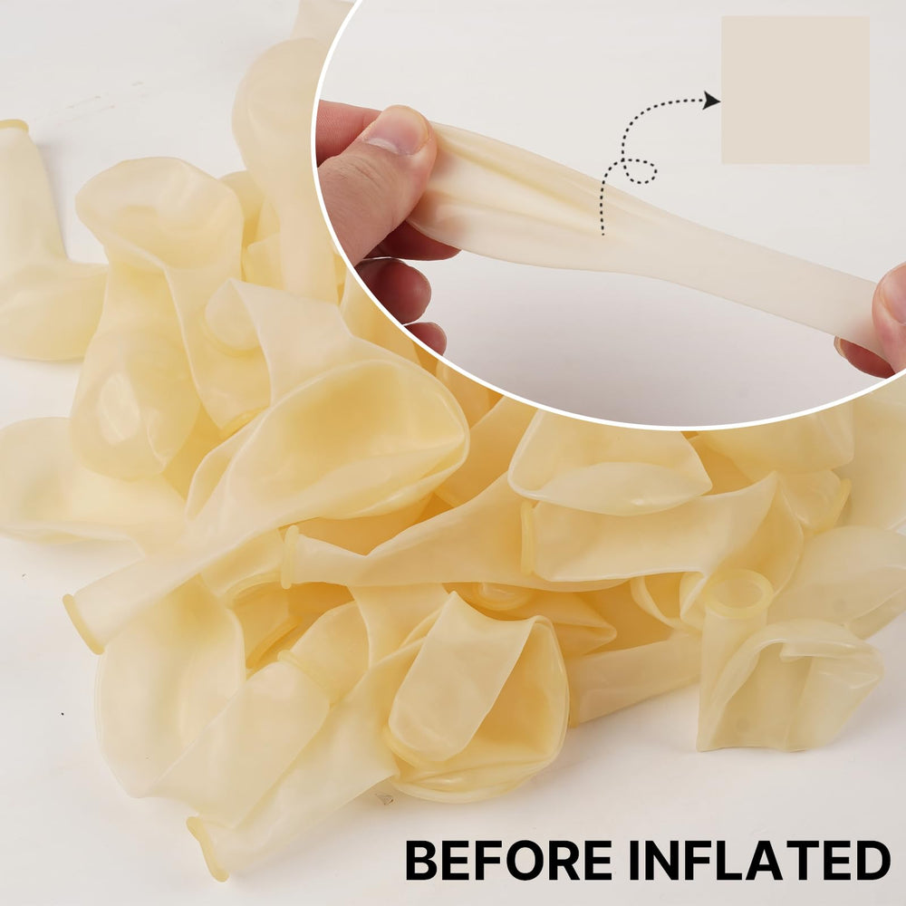 PartyWoo clear balloon arch garland setup for wedding decor