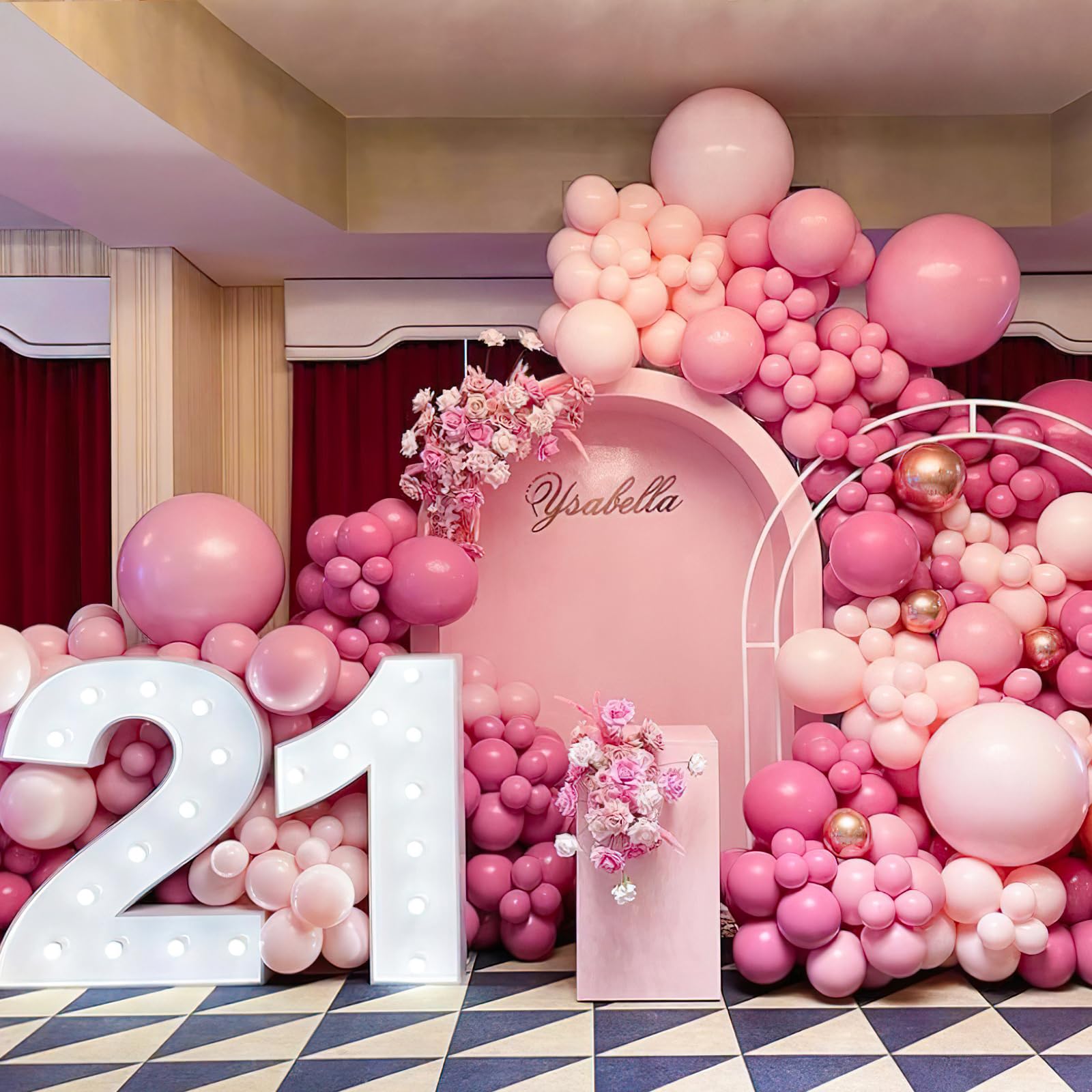PartyWoo gender reveal balloons make a striking statement