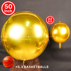 PartyWoo giant 4D mirror ball balloon adds dazzling reflections for celebrations.