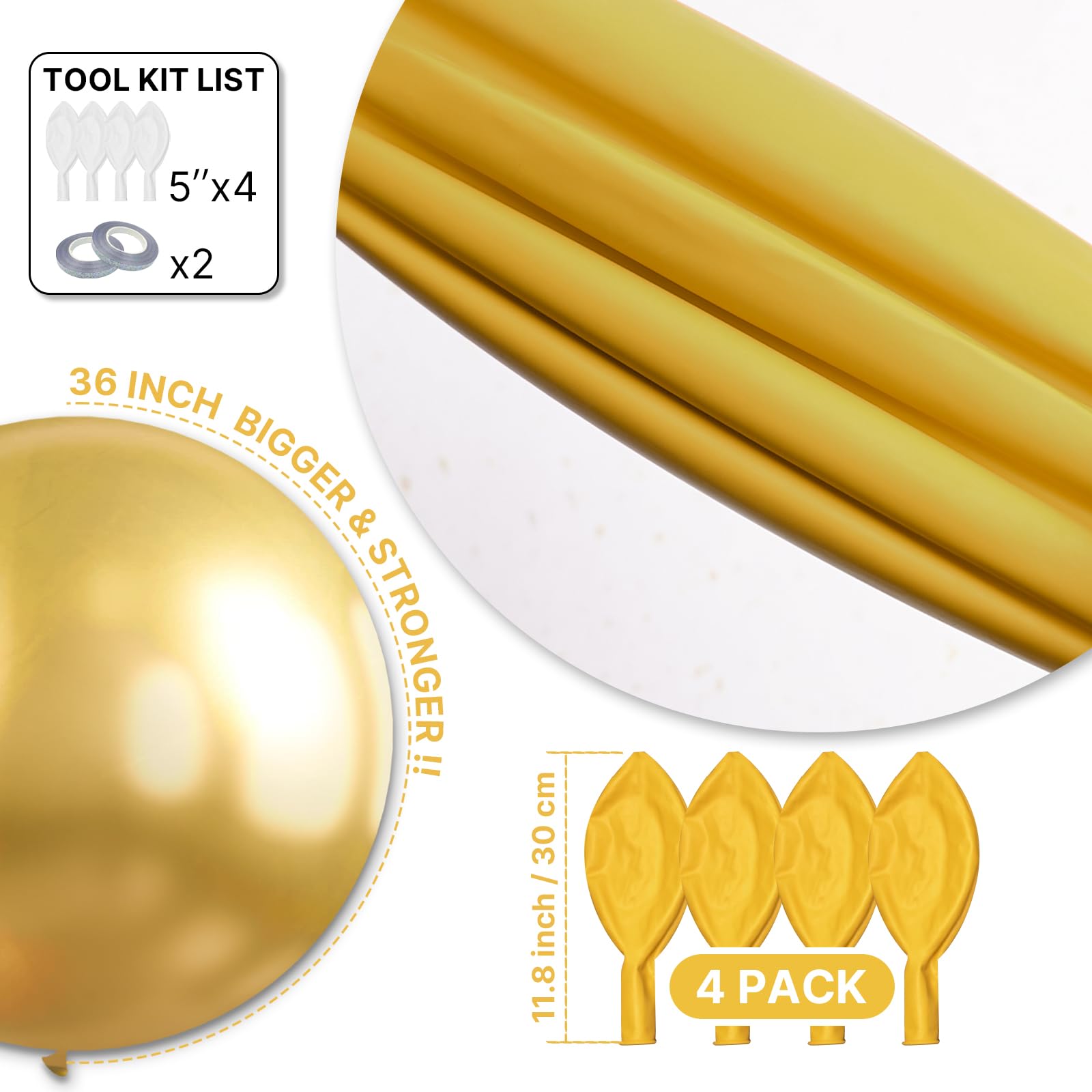 PartyWoo graduation backdrop using gold balloons for memorable photos.