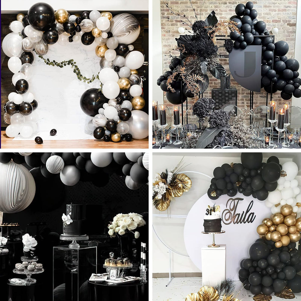 PartyWoo helium-filled balloons for quick festive centerpieces and arches.