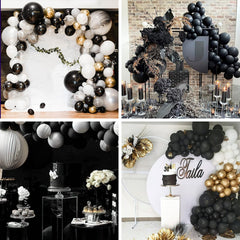 PartyWoo helium-filled balloons for quick festive centerpieces and arches.