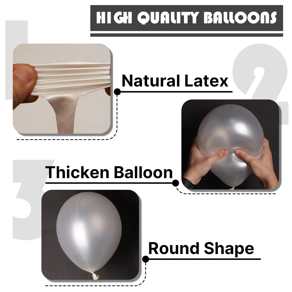 Helium-filled PartyWoo balloons add graceful floating accents to events.