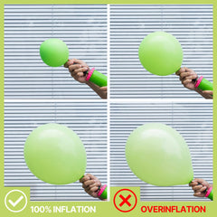 PartyWoo helium-filled balloons float for 3-6 hours for moments of celebration