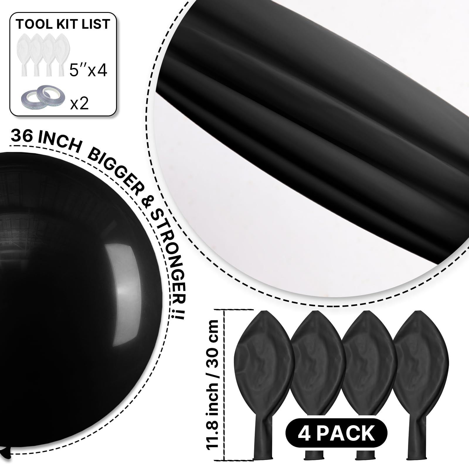 PartyWoo helium-ready balloons offer quick floats with air-fill endurance