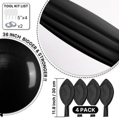 PartyWoo helium-ready balloons offer quick floats with air-fill endurance
