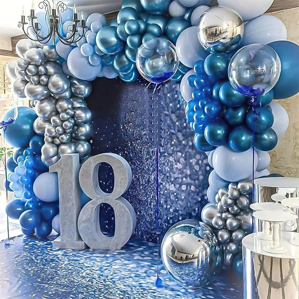 PartyWoo 50-piece set supports balloons arches, garlands, and festive backdrops.