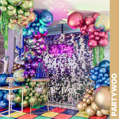 PartyWoo metallic balloons suit birthdays and engagements.