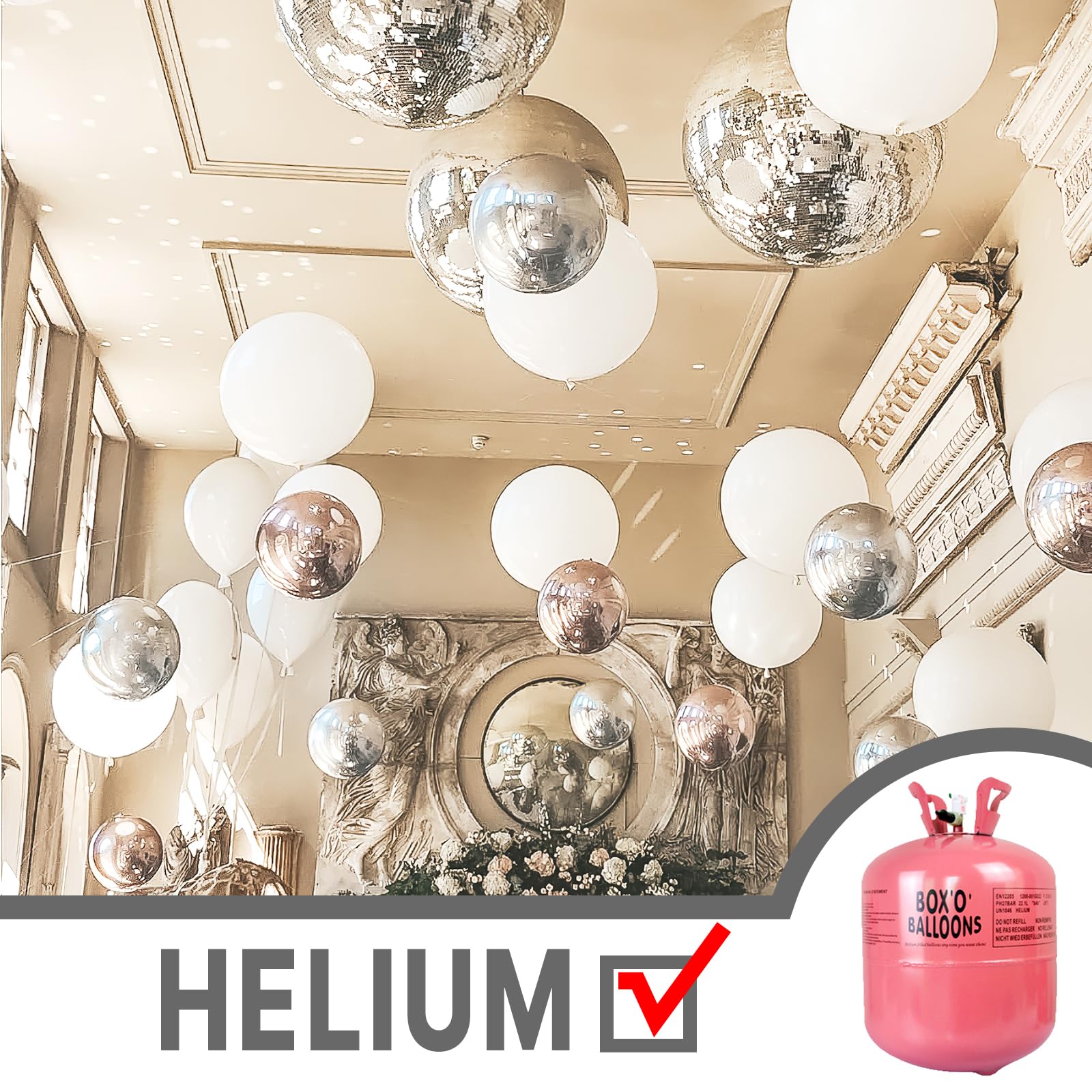 PartyWoo mylar balloons wedding baby shower 22 inch elevate celebrations.