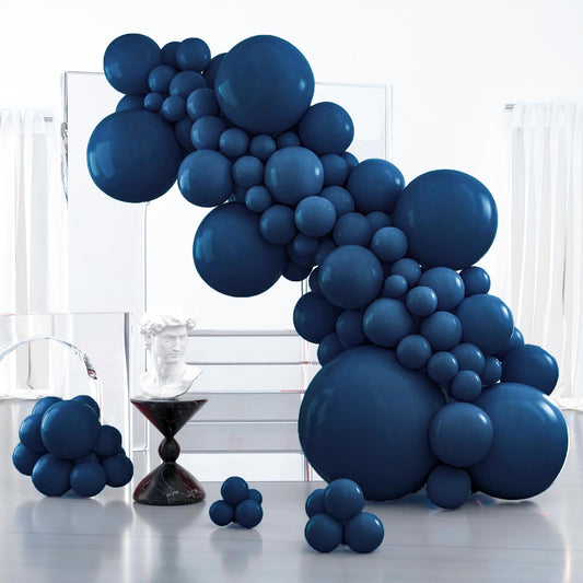 PartyWoo navy blue 36-inch balloons for dramatic arches and backdrops.