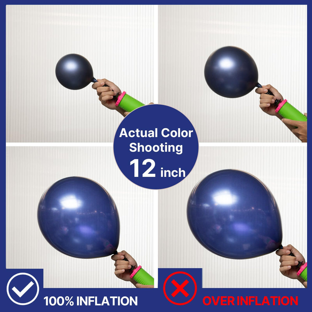 PartyWoo navy blue 5-inch balloons perfect as filler accents.