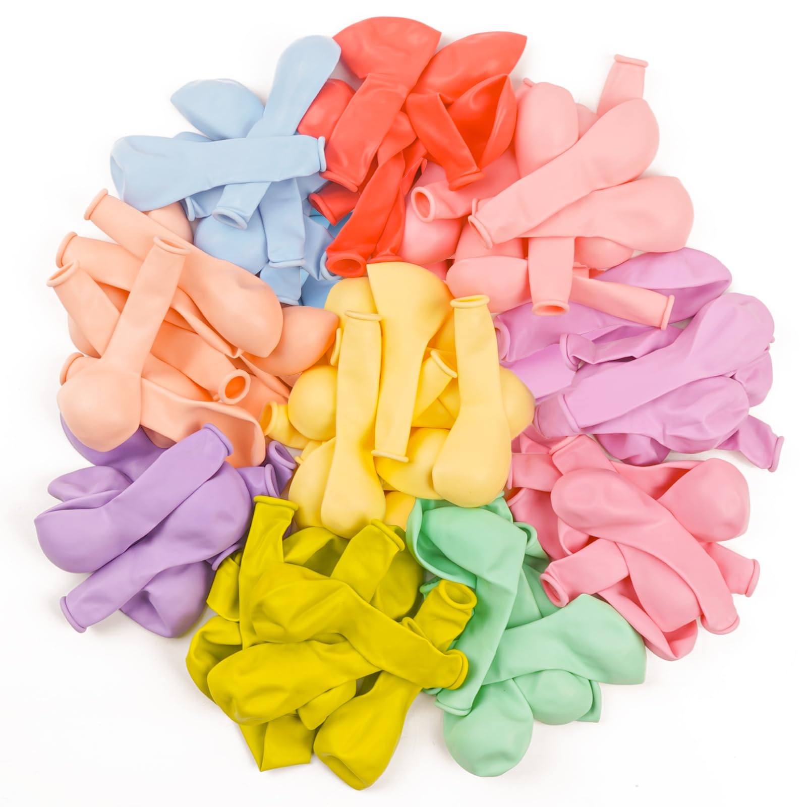 PartyWoo pastel 5 inch balloons for vibrant garlands and photo-ready decor