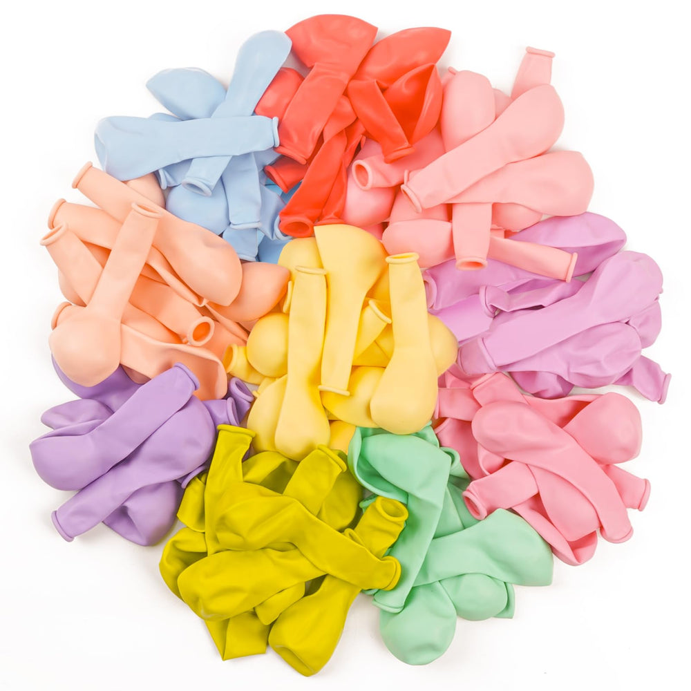 PartyWoo pastel 5 inch balloons for vibrant garlands and photo-ready decor