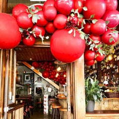 PartyWoo vivid red balloons brighten any celebration or photo backdrop.