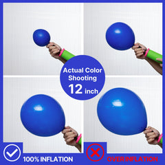 PartyWoo Royal Blue 5in balloons add compact color accents