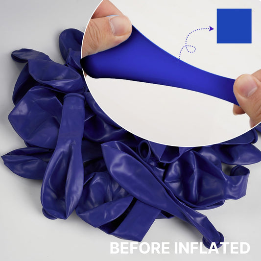 PartyWoo royal blue balloons 12-inch add depth to garlands and centerpieces.