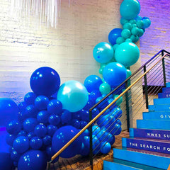 PartyWoo royal blue balloons ideal for baby shower decor and photos
