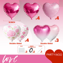 PartyWoo durable foil material withstands handling for event-ready decorations