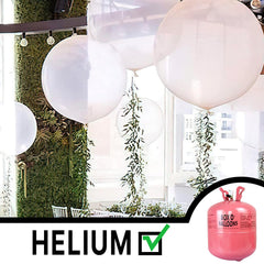 PartyWoo wedding and birthday decor with clear balloons