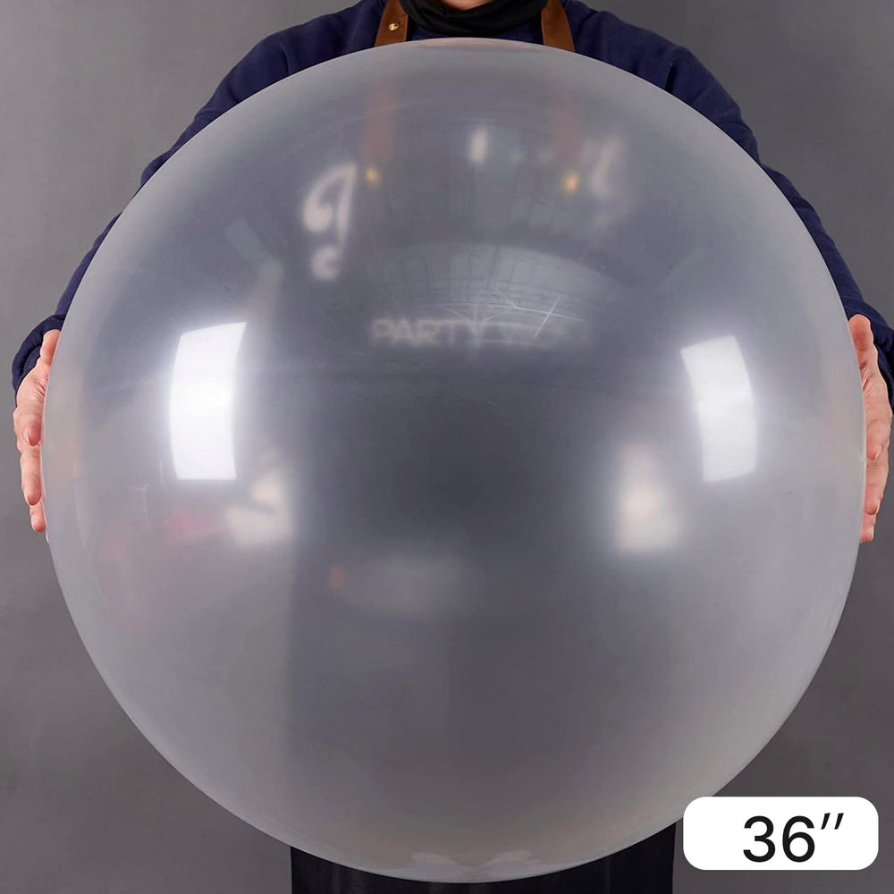 PartyWoo white 5 inch balloons add subtle accents