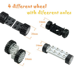Pasacho car parts pack offers versatile components to expand model kits.