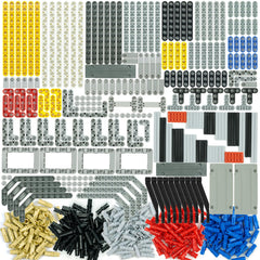 Pasacho technical parts beams and axles showcase versatile construction for kids and builders.