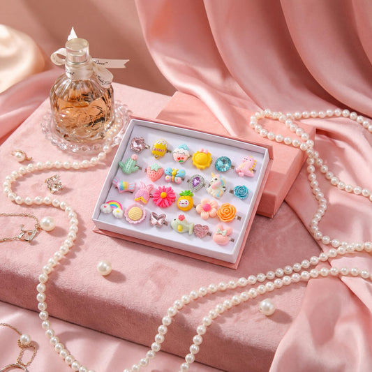 PASEMM 24pc ring set shows no duplicates to spark imagination.