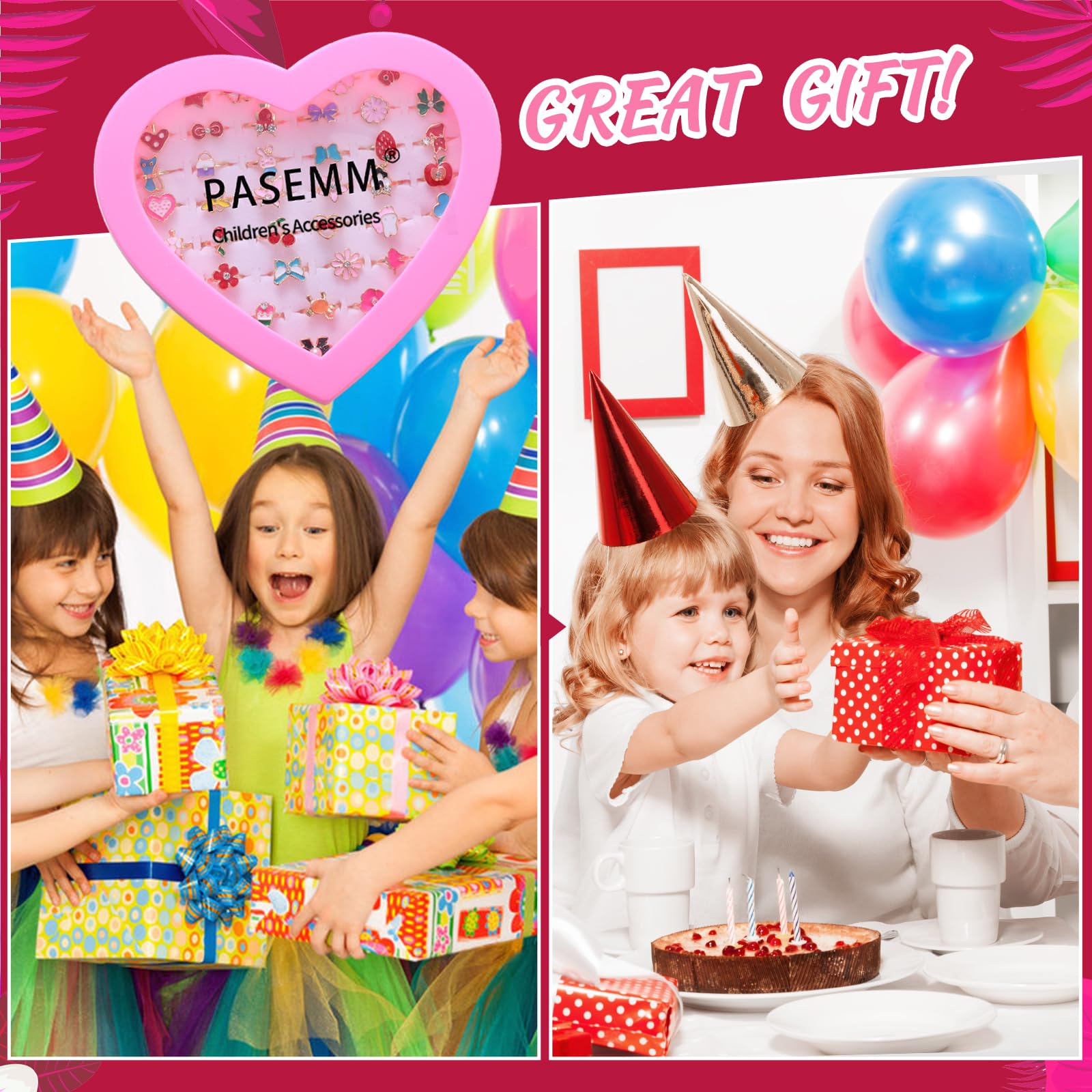 PASEMM collection features princess, bunny, unicorn designs for imagination