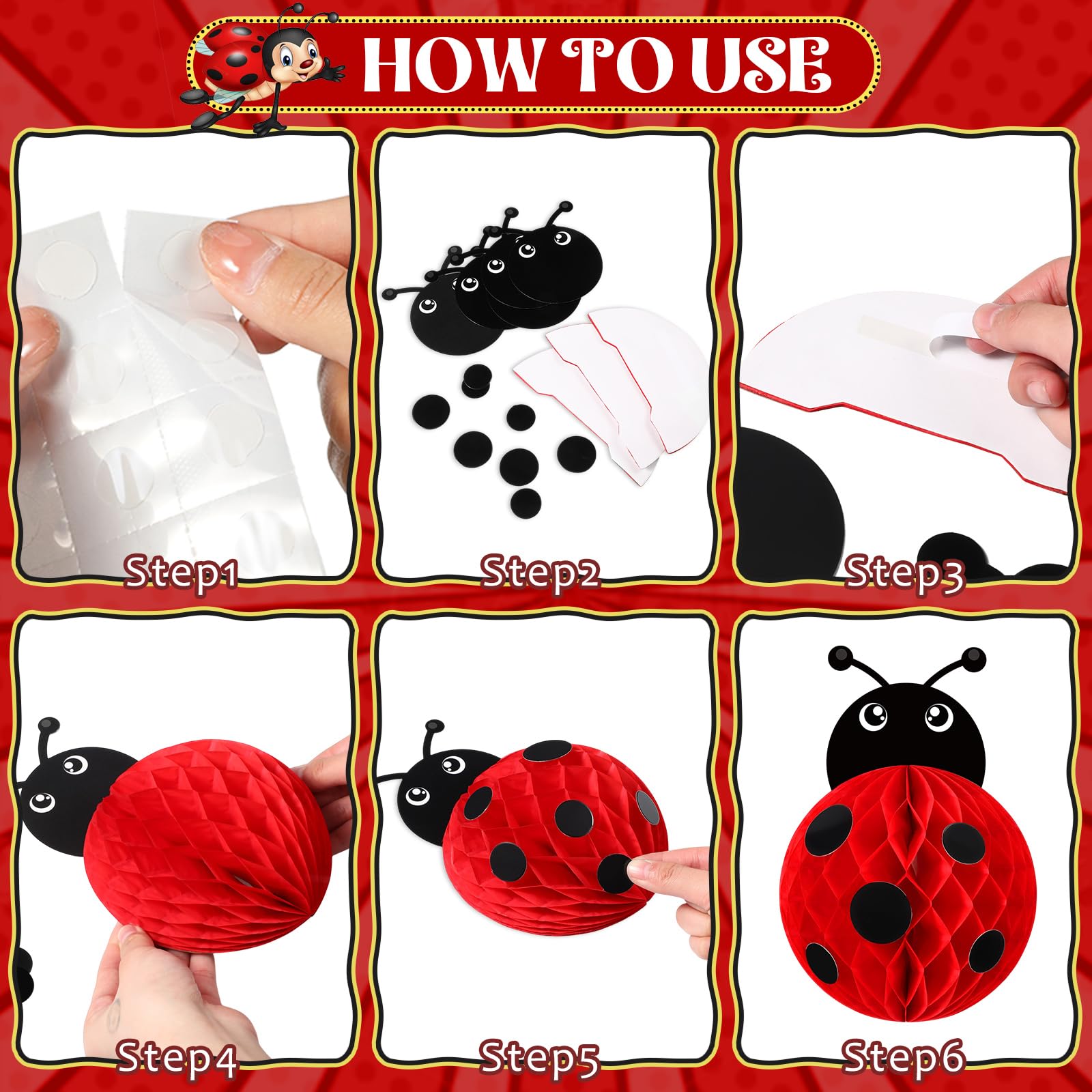 Pasimy small black dot accent complements table decor and DIY crafts.