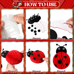Pasimy small black dot accent complements table decor and DIY crafts.