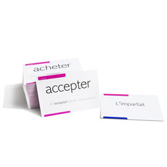 Pat's Flash Cards 800 French Conjugation tense color coding for easy navigation