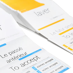 Pat's Flash Cards 800 French Conjugation verb list as a concise reference