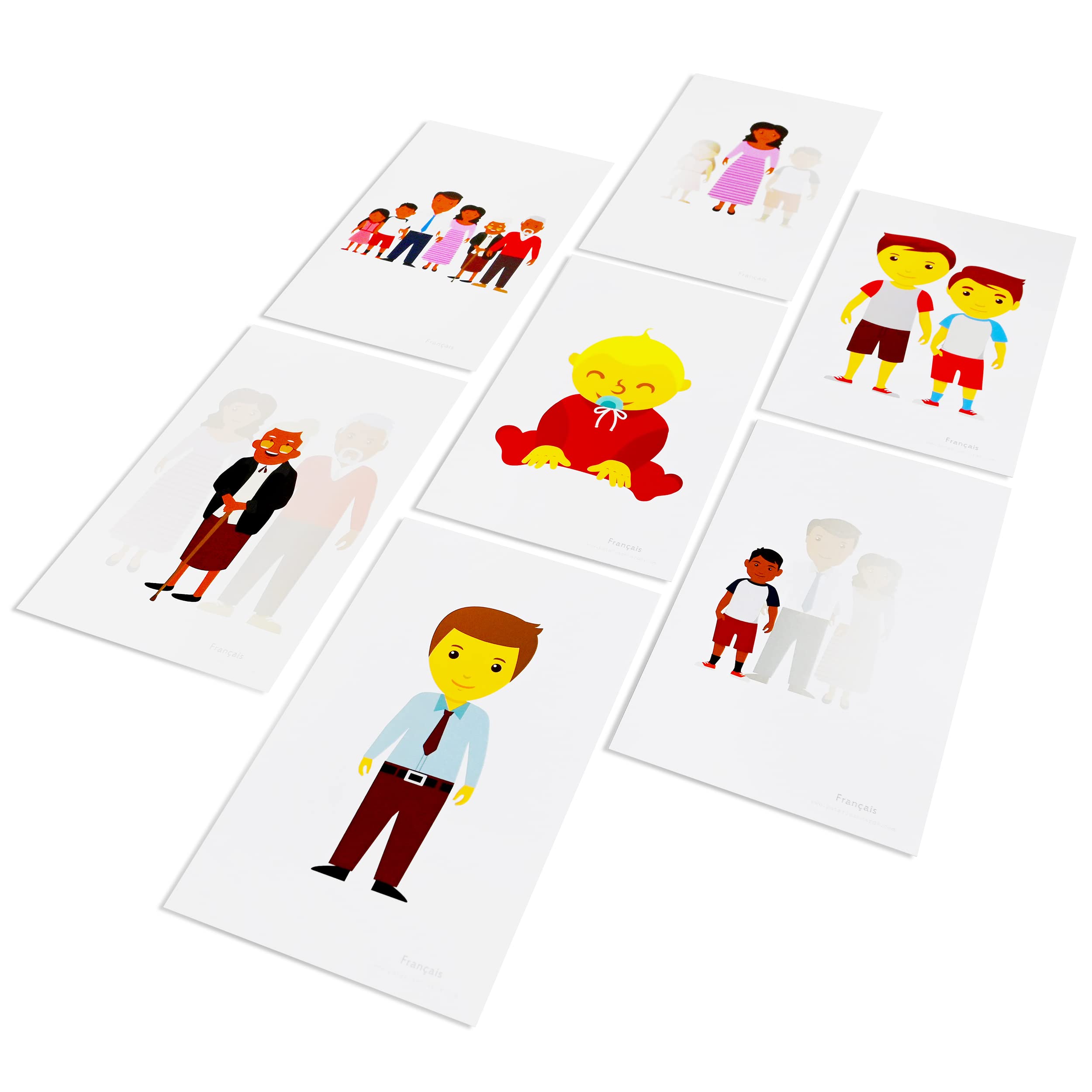 Pat's Flash Cards number cards introduce counting with bright visuals