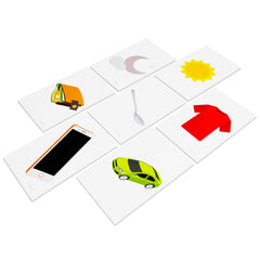 Pat's Flash Cards object cards depict common items for vocabulary reinforcement