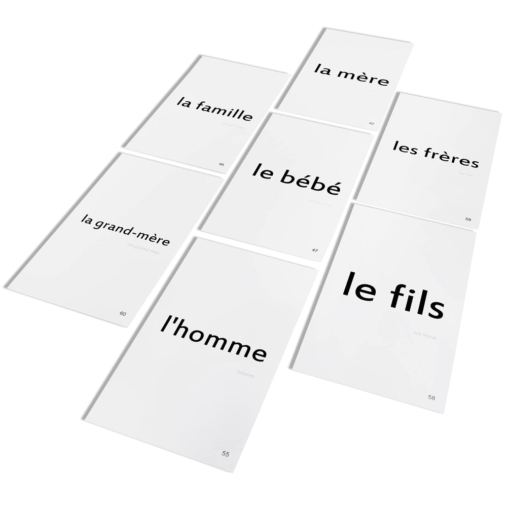 Pat's Flash Cards verb cards present actions to support beginner sentence building